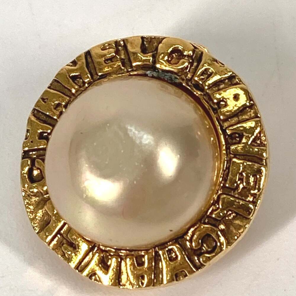 Chanel Vintage Clip-On Earrings Pearl #209037C54B - Picture 5 of 9